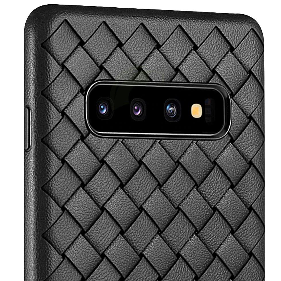 Henks ® Galaxy S10 Plus Ultra-thin Grid Weaving Case - Image 10