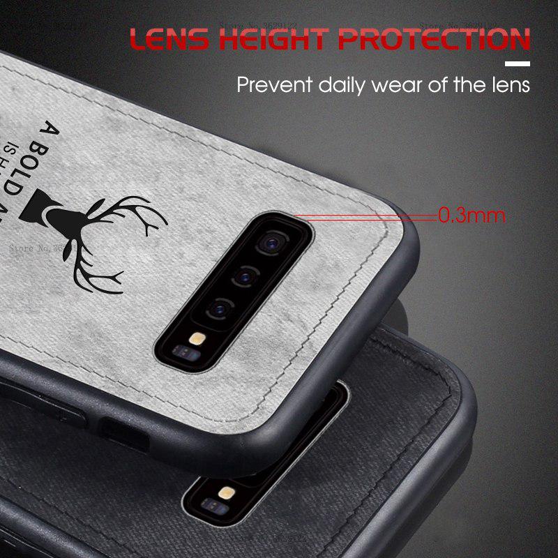 Galaxy S10 Deer Pattern Inspirational Soft Case - Image 12