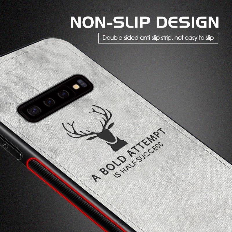 Galaxy S10 Deer Pattern Inspirational Soft Case - Image 13