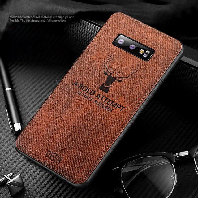 Galaxy S10 Deer Pattern Inspirational Soft Case - Image 9