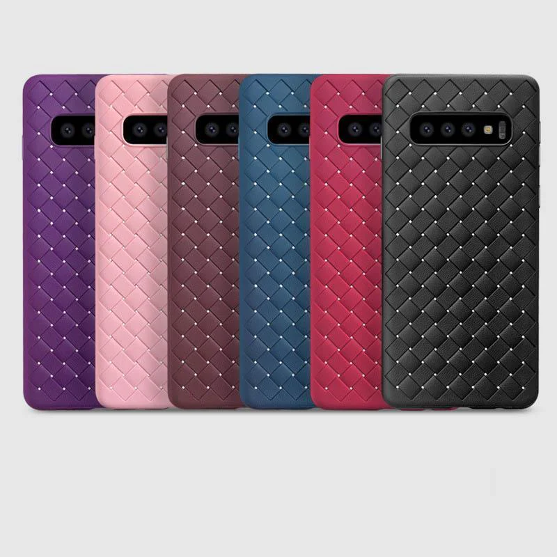 Henks ® Galaxy S10 Ultra-thin Grid Weaving Case - Image 10