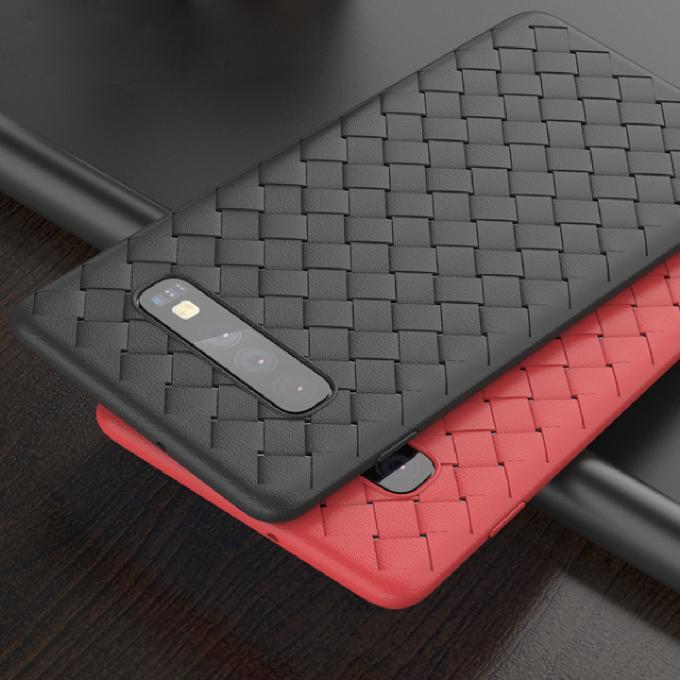 Henks ® Galaxy S10 Ultra-thin Grid Weaving Case - Image 2
