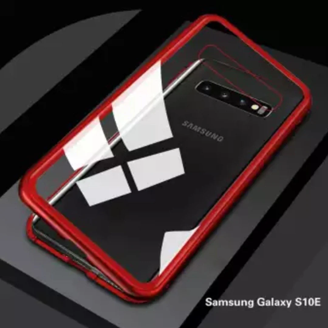 Galaxy S10e Electronic Auto-Fit Magnetic Glass Case - Image 10
