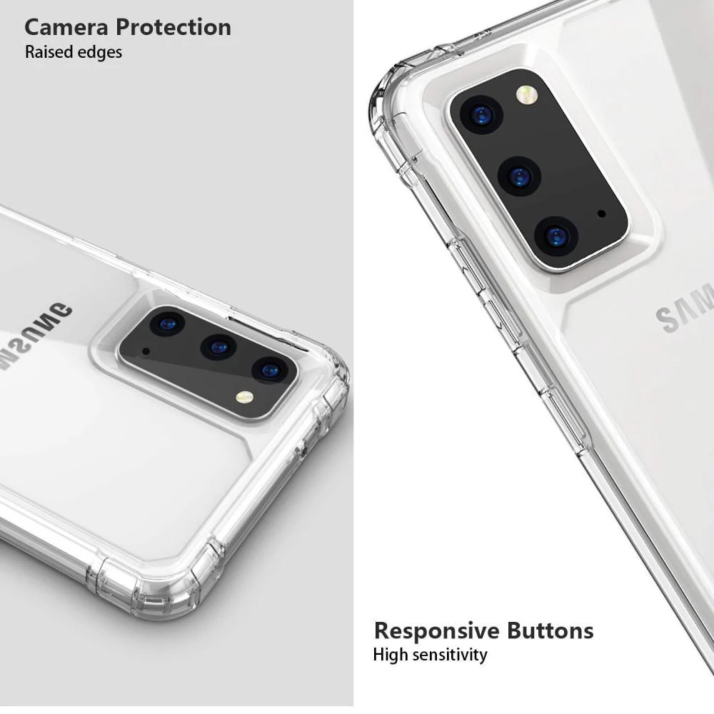 Galaxy S20 Anti knock Shockproof Transparent Case - Image 3