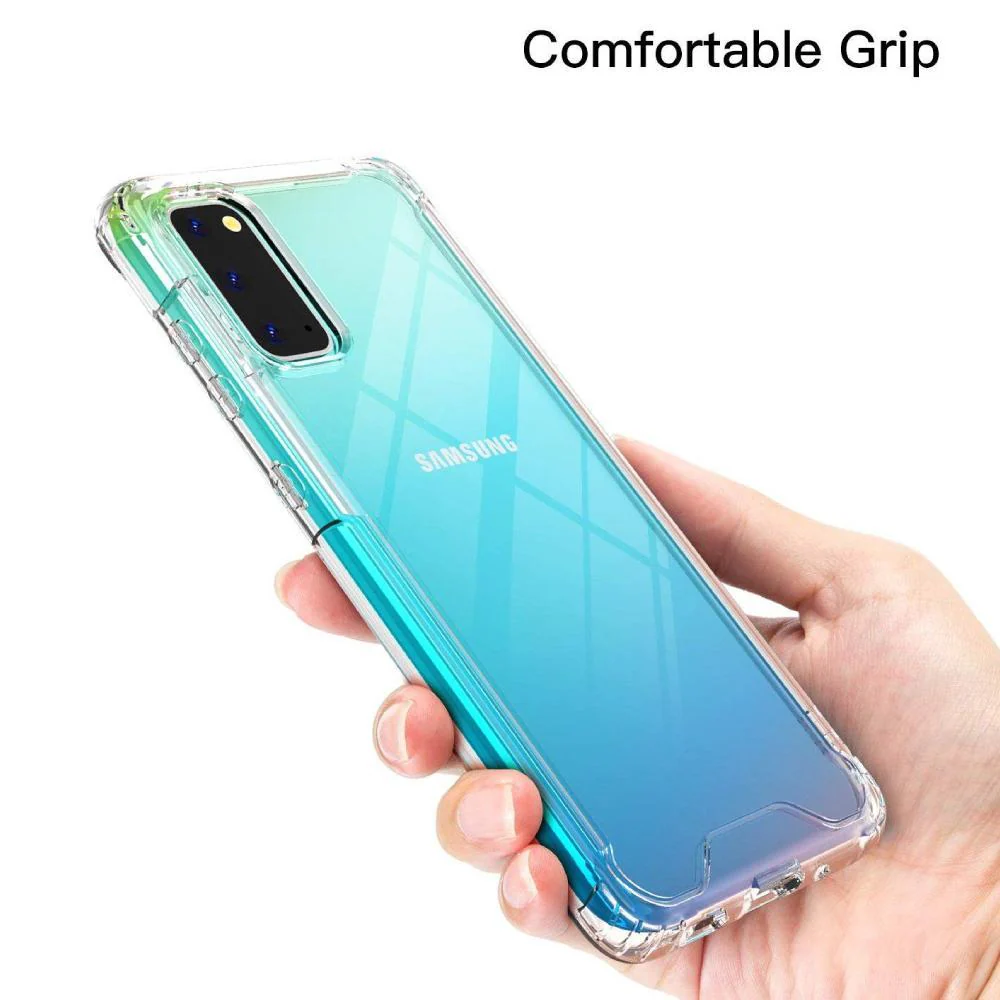 Galaxy S20 Anti knock Shockproof Transparent Case - Image 4