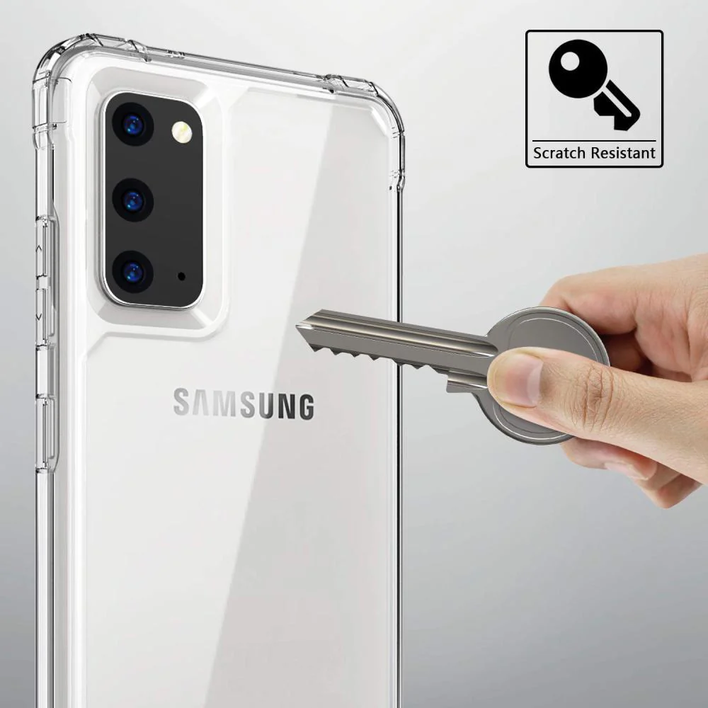 Galaxy S20 Anti knock Shockproof Transparent Case - Image 7