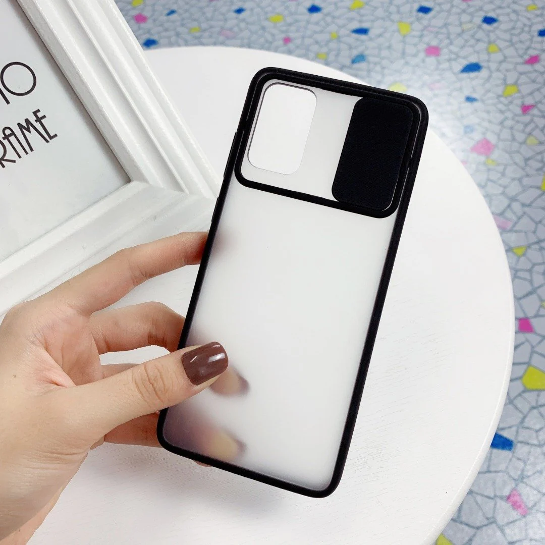 Galaxy S20 Camera Lens Slide Protection Matte Case - Image 3