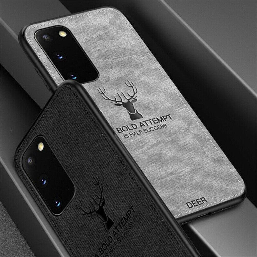 Galaxy S20 (3 in 1 Combo) Deer Case + Tempered Glass + Earphones - Image 10