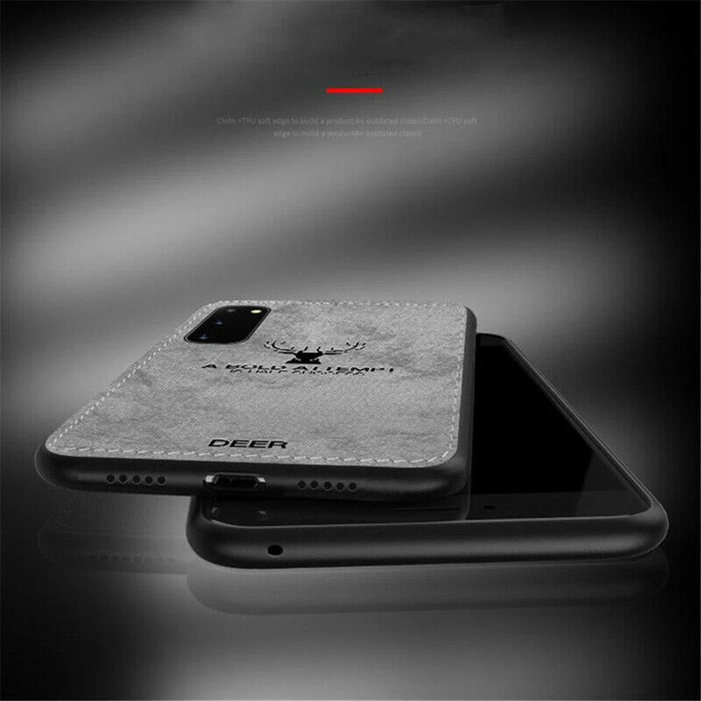 Galaxy S20 (3 in 1 Combo) Deer Case + Tempered Glass + Earphones - Image 9