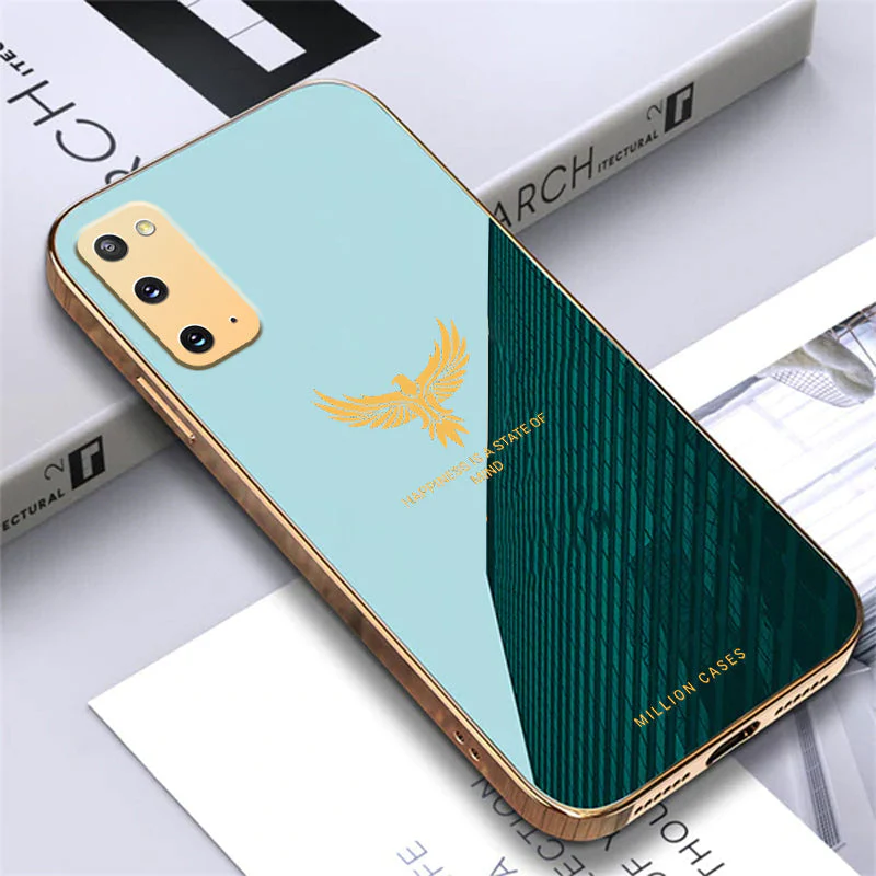 Galaxy S20 Electroplating Eagle Pattern Case - Image 3