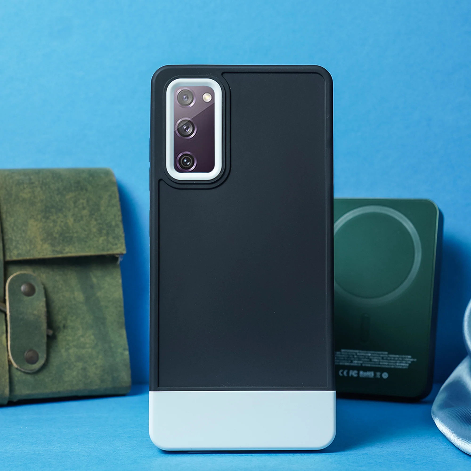 Galaxy S20 FE Contrasting Hybrid Armor Bumper Case - Image 6