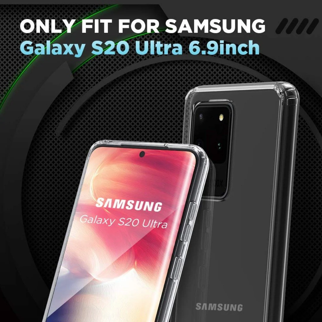 Galaxy S20 Ultra HD Clear Slim Series Protective Case - Image 3
