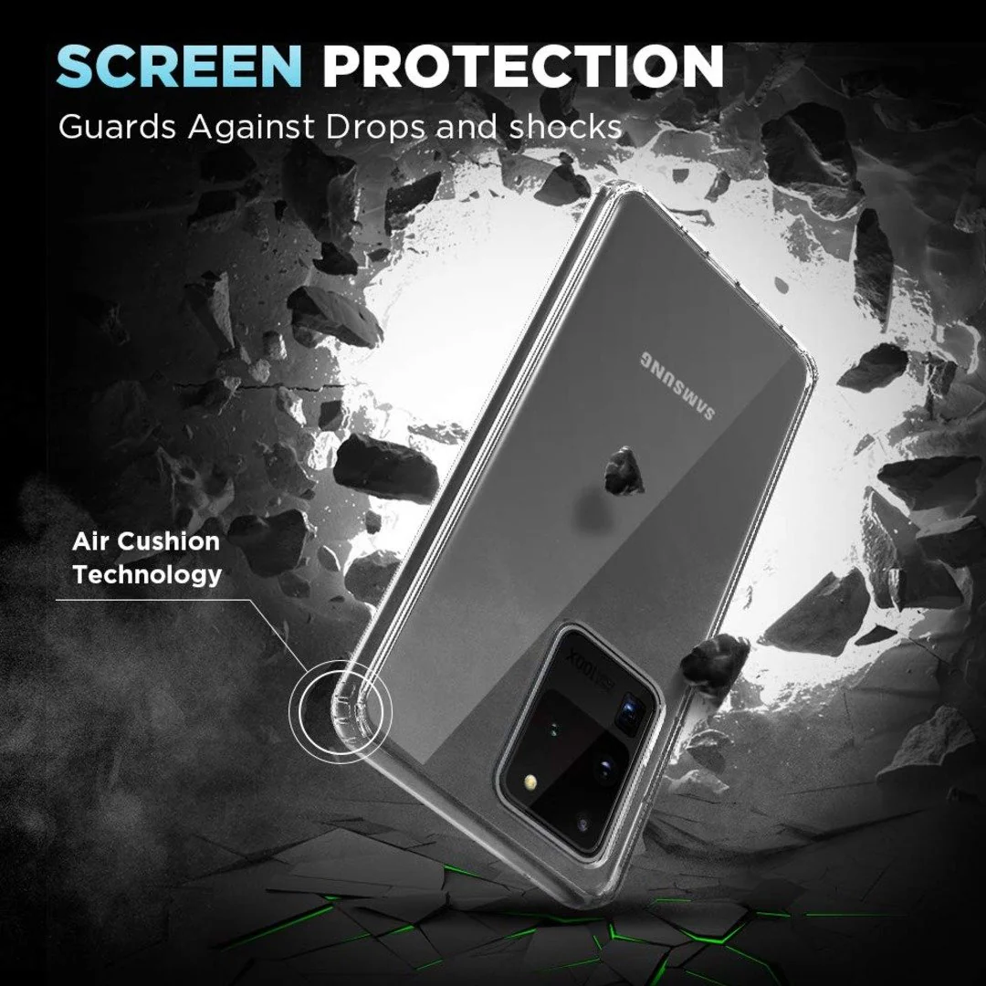 Galaxy S20 Ultra HD Clear Slim Series Protective Case - Image 8
