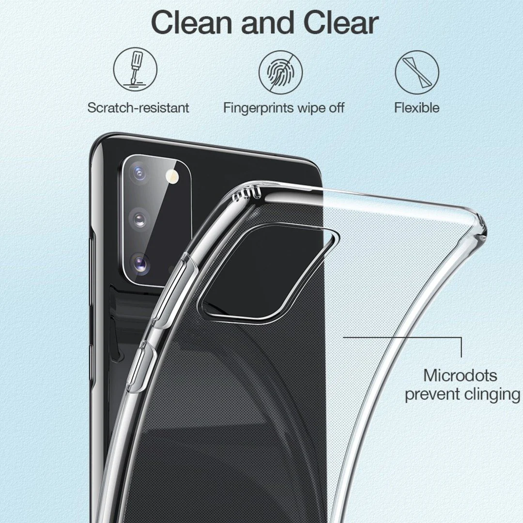 Galaxy S20 HD Clear Slim Series Protective Case - Image 7