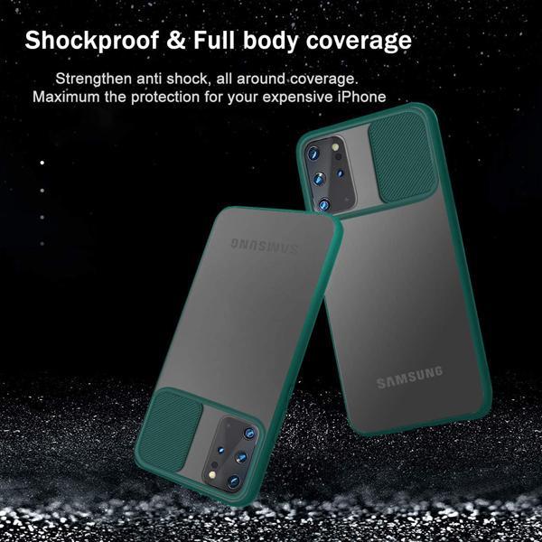 Galaxy S20 Plus Camera Lens Slide Protection Matte Case - Image 7