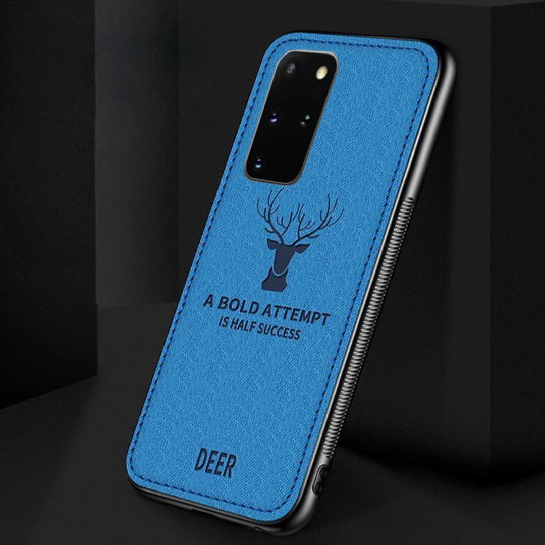 Galaxy S20 Plus Deer Pattern Inspirational Soft Case (3-in-1 Combo) - Image 2