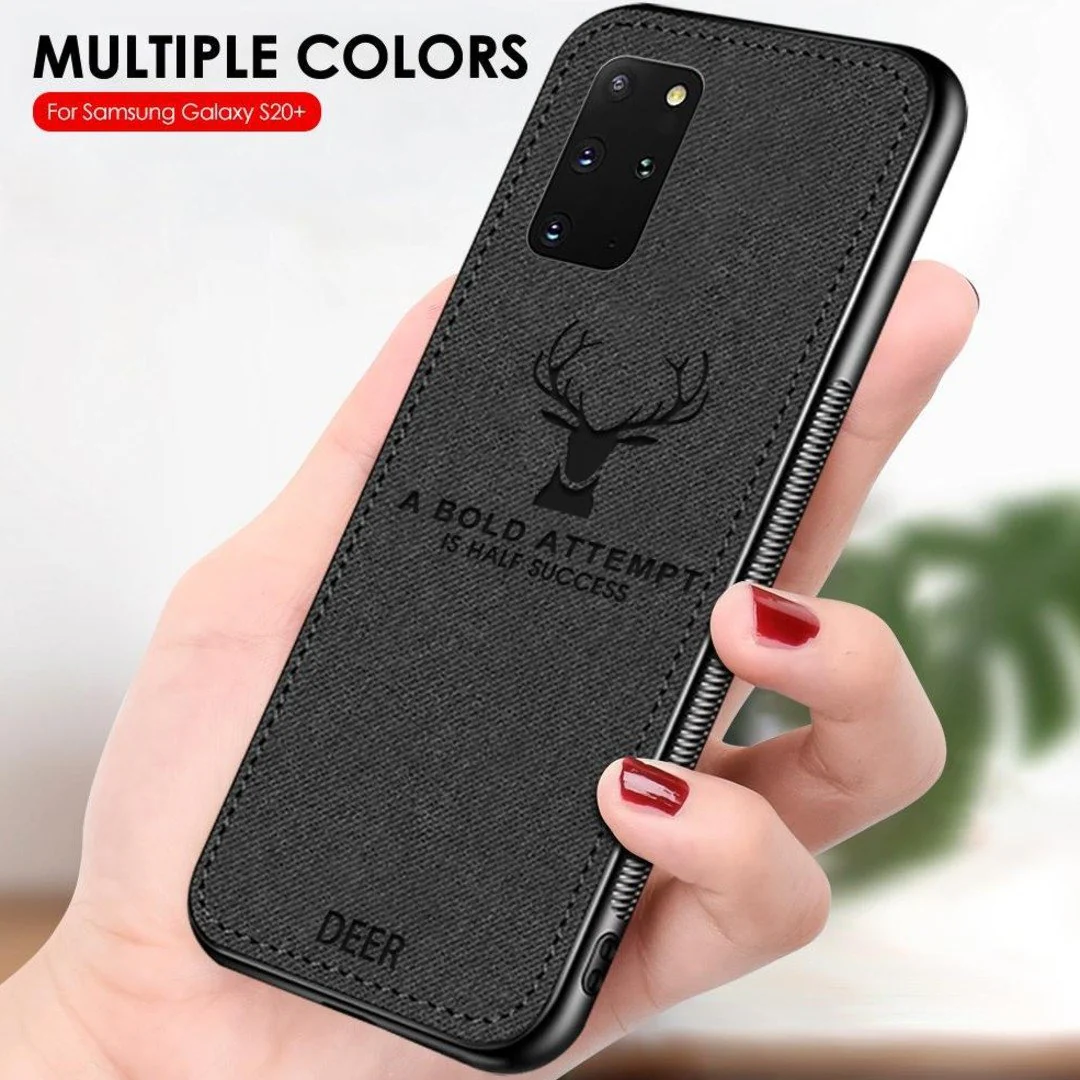 Galaxy S20 Plus Deer Pattern Inspirational Soft Case (3-in-1 Combo) - Image 3
