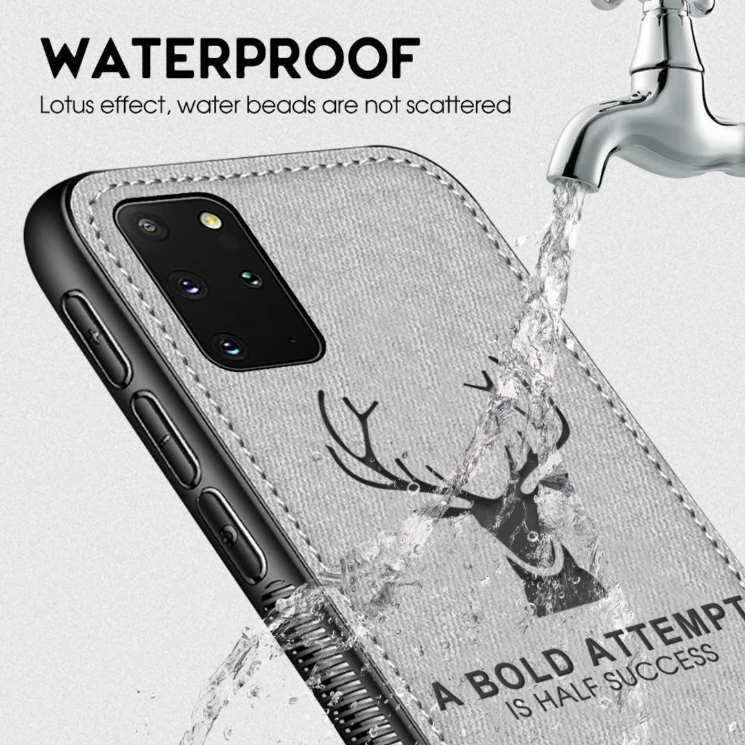 Galaxy S20 Plus Deer Pattern Inspirational Soft Case (3-in-1 Combo) - Image 6