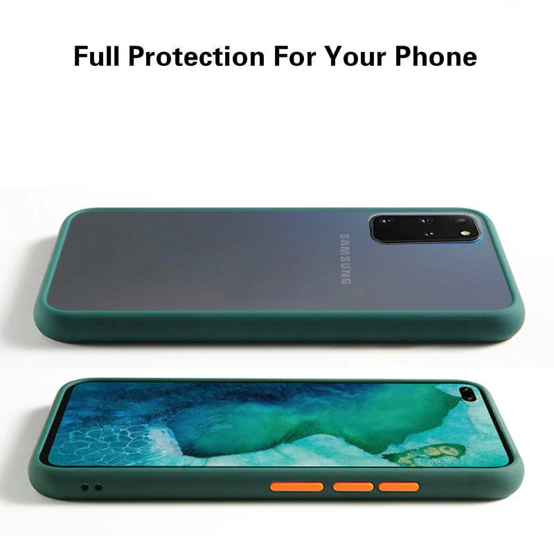 Galaxy S20 Plus Luxury Shockproof Matte Finish Case - Image 11