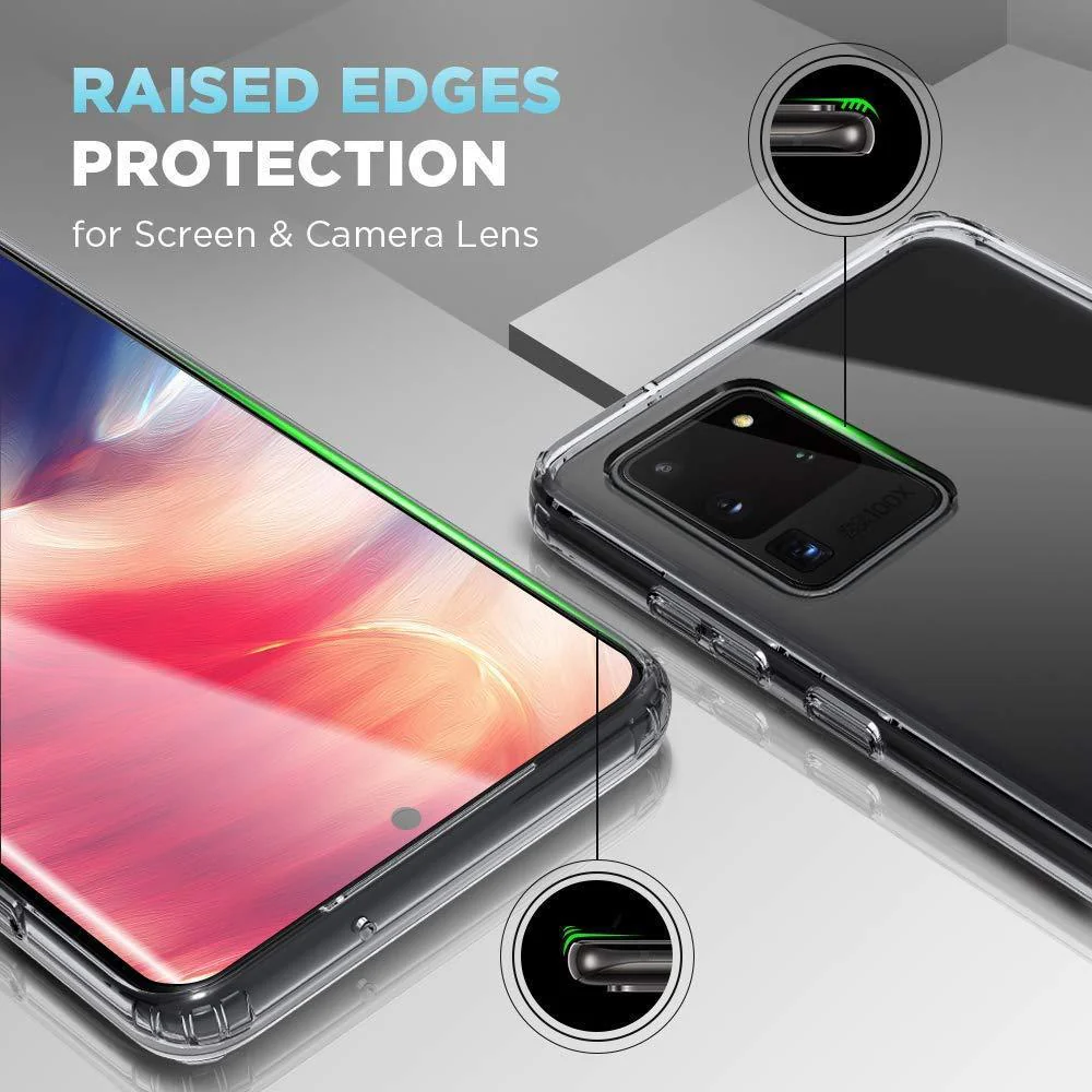 Galaxy S20 Ultra Anti knock Shockproof Transparent Case - Image 7