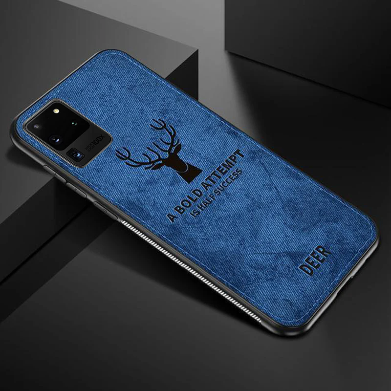 Galaxy S20 Ultra Deer Pattern Inspirational Soft Case (2-in-1 Combo) - Image 2