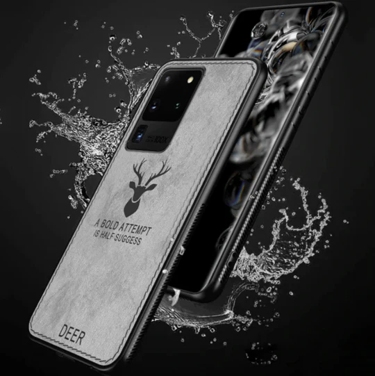 Galaxy S20 Ultra Deer Pattern Inspirational Soft Case (2-in-1 Combo) - Image 4