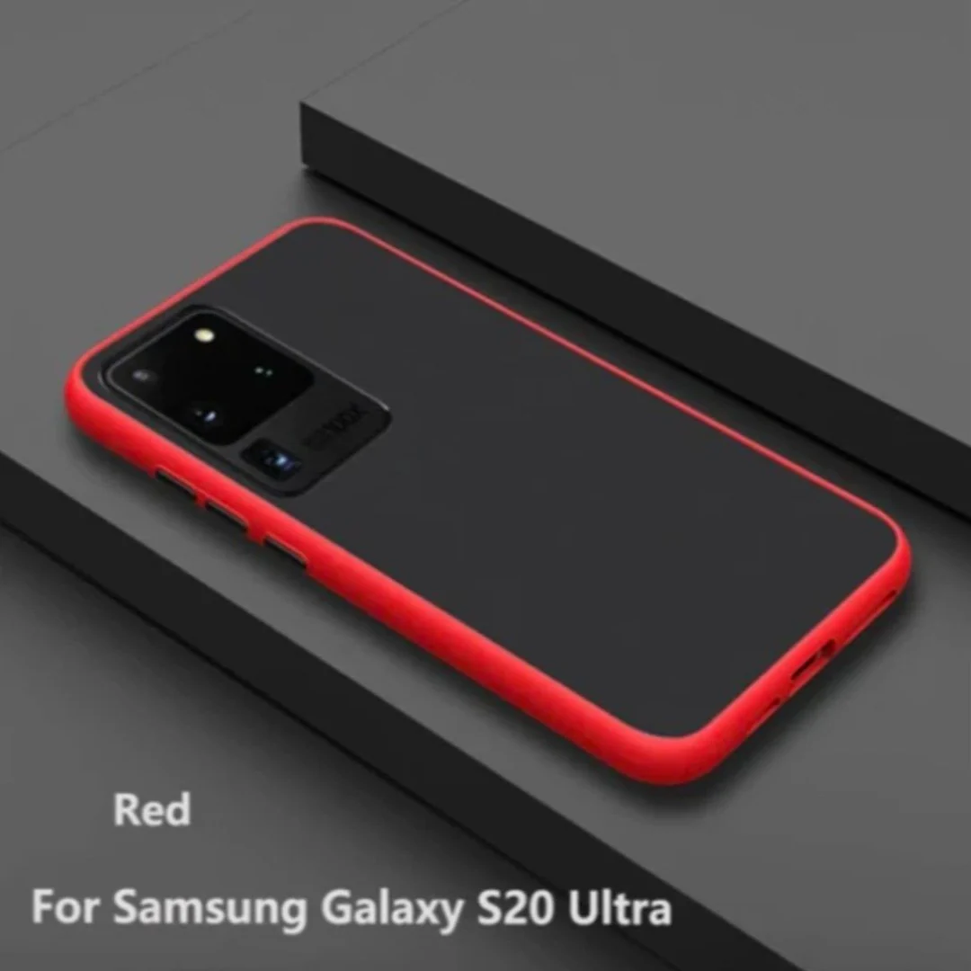 Galaxy S20 Ultra Luxury Shockproof Matte Finish Case - Image 3