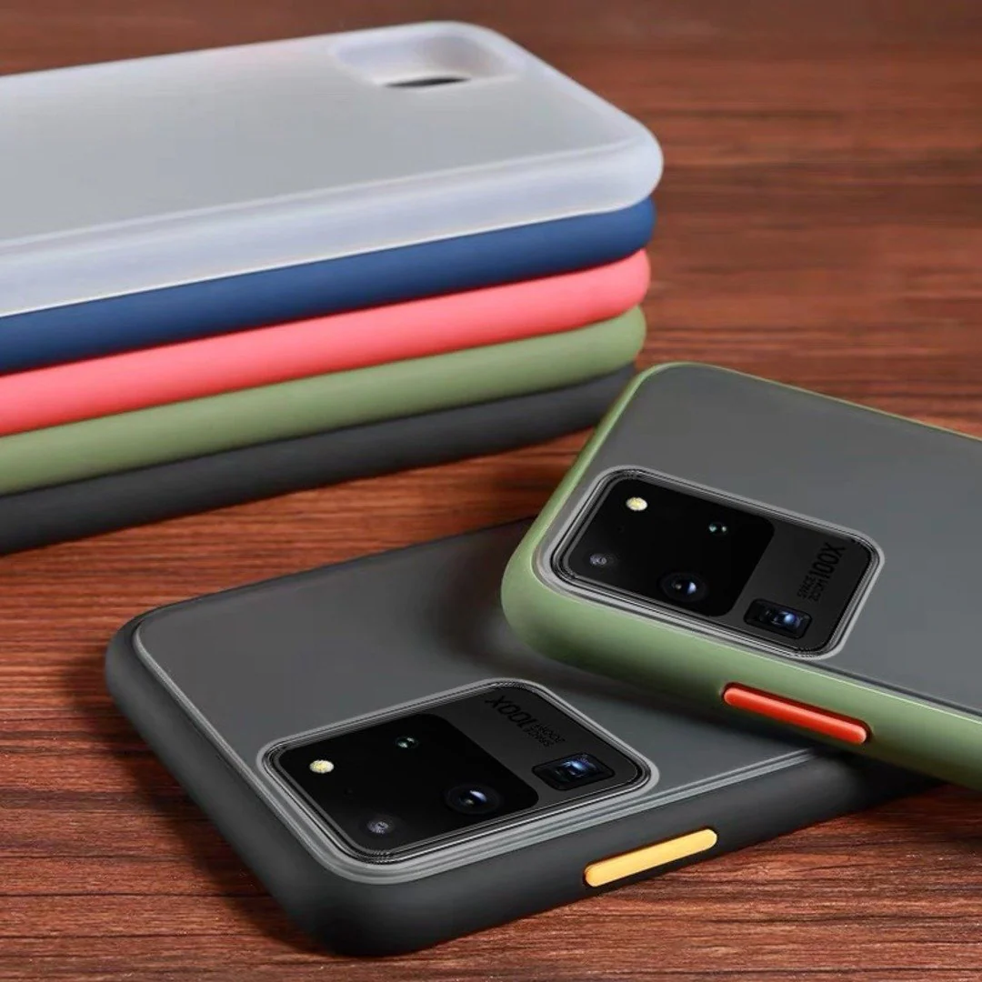 Galaxy S20 Ultra Luxury Shockproof Matte Finish Case - Image 4