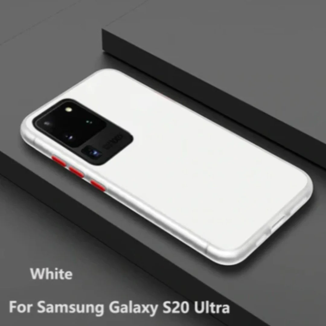 Galaxy S20 Ultra Luxury Shockproof Matte Finish Case - Image 6