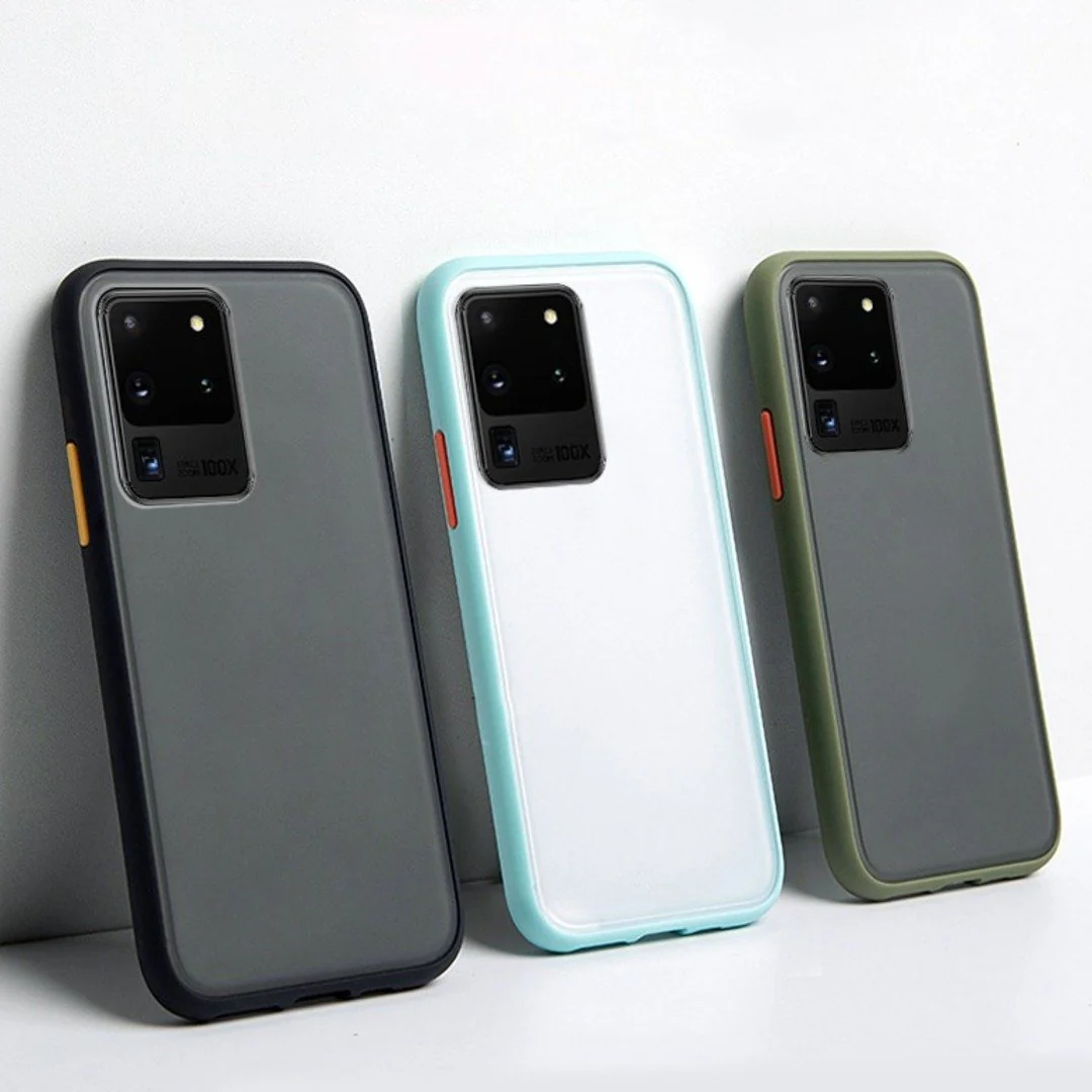 Galaxy S20 Ultra Luxury Shockproof Matte Finish Case - Image 8