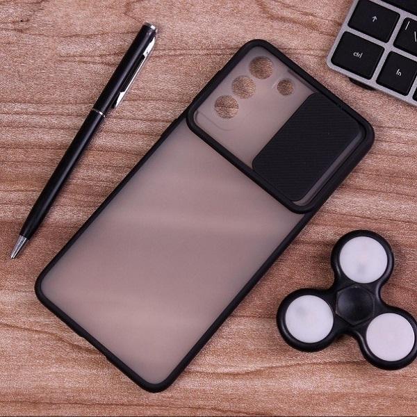 Galaxy S21 Plus Camera Lens Slide Protection Matte Case - Image 3
