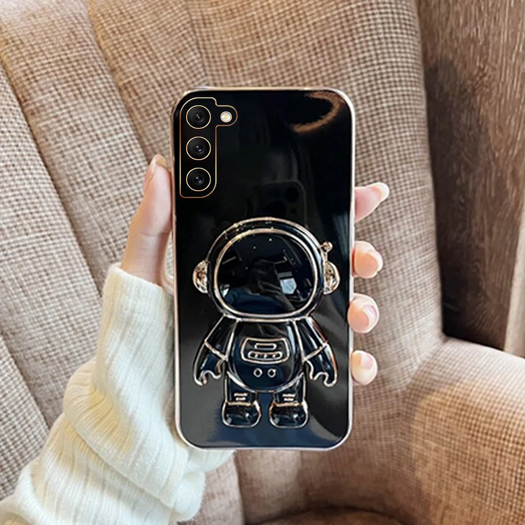 Galaxy S21 Plus Luxurious Astronaut Bracket Case - Image 2