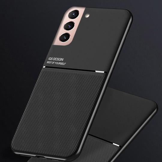Galaxy S21 Series Carbon Fiber Twill Pattern TPU Case - Image 4