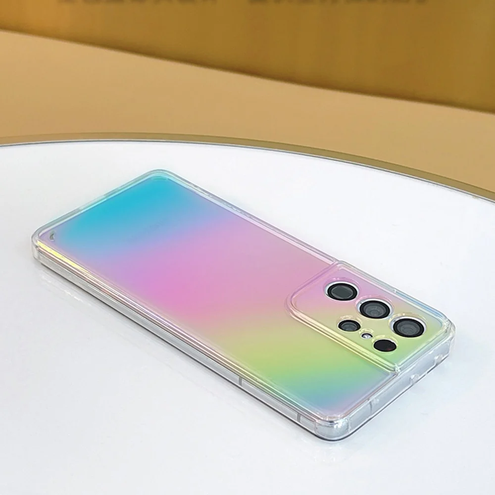 Galaxy S21 Series Gradient Aurora Clear Case - Image 4
