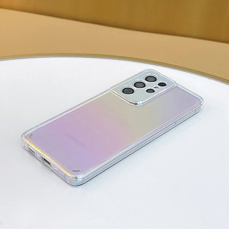 Galaxy S21 Series Gradient Aurora Clear Case - Image 6