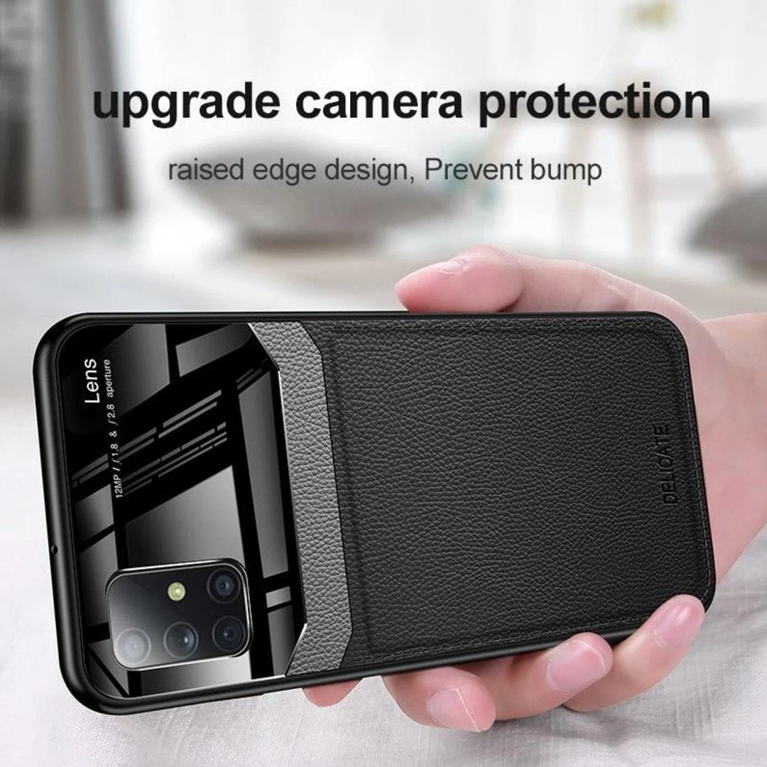 Sleek Slim Leather Glass Case - Samsung - Image 11