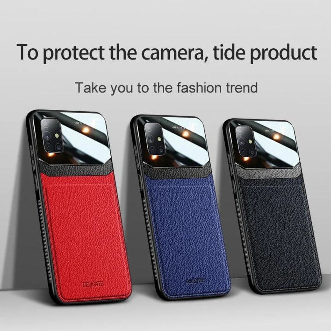 Sleek Slim Leather Glass Case - Samsung - Image 8