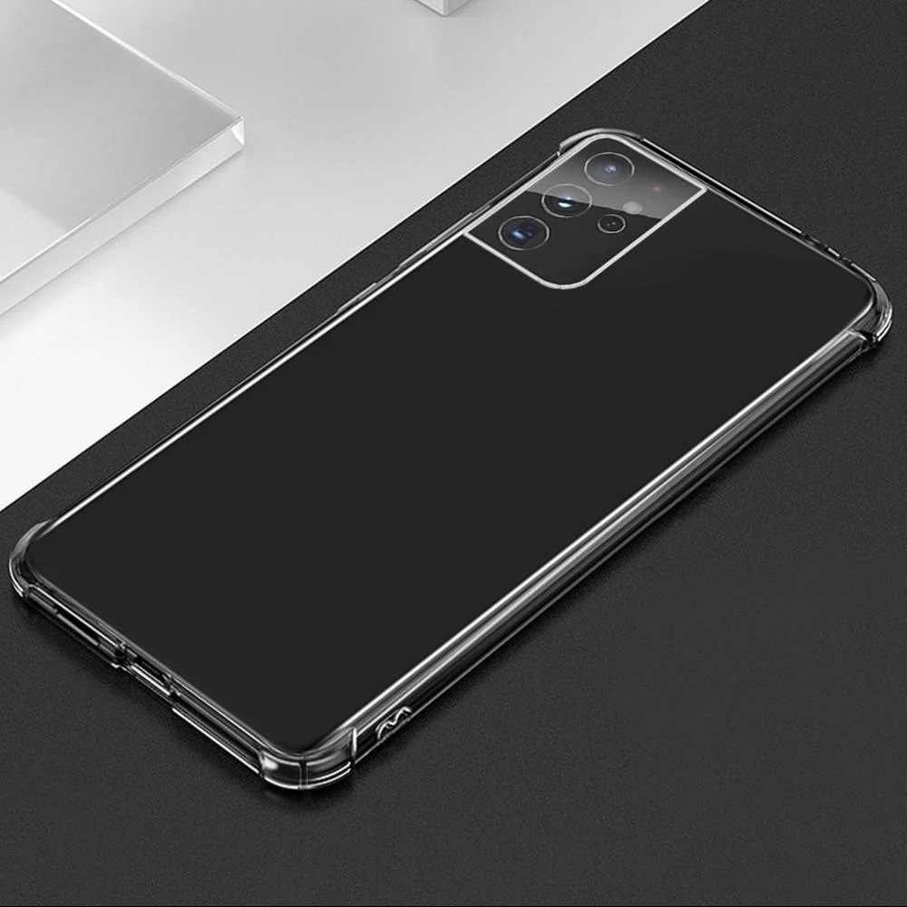 Galaxy S21 Ultra Anti-Knock TPU Transparent Case - Image 5