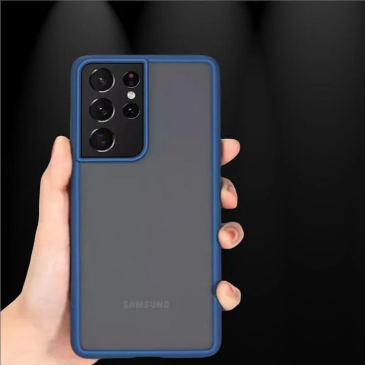 Galaxy S21 Ultra Luxury Shockproof Matte Finish Case - Image 2