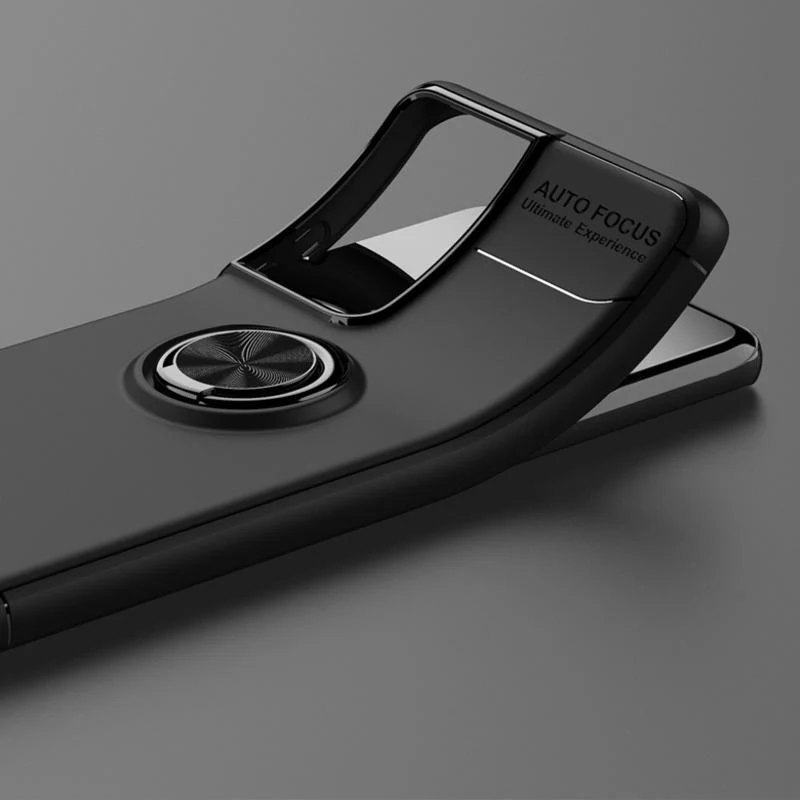 Galaxy S21 Ultra Metallic Finger Ring Holder Matte Case - Image 6