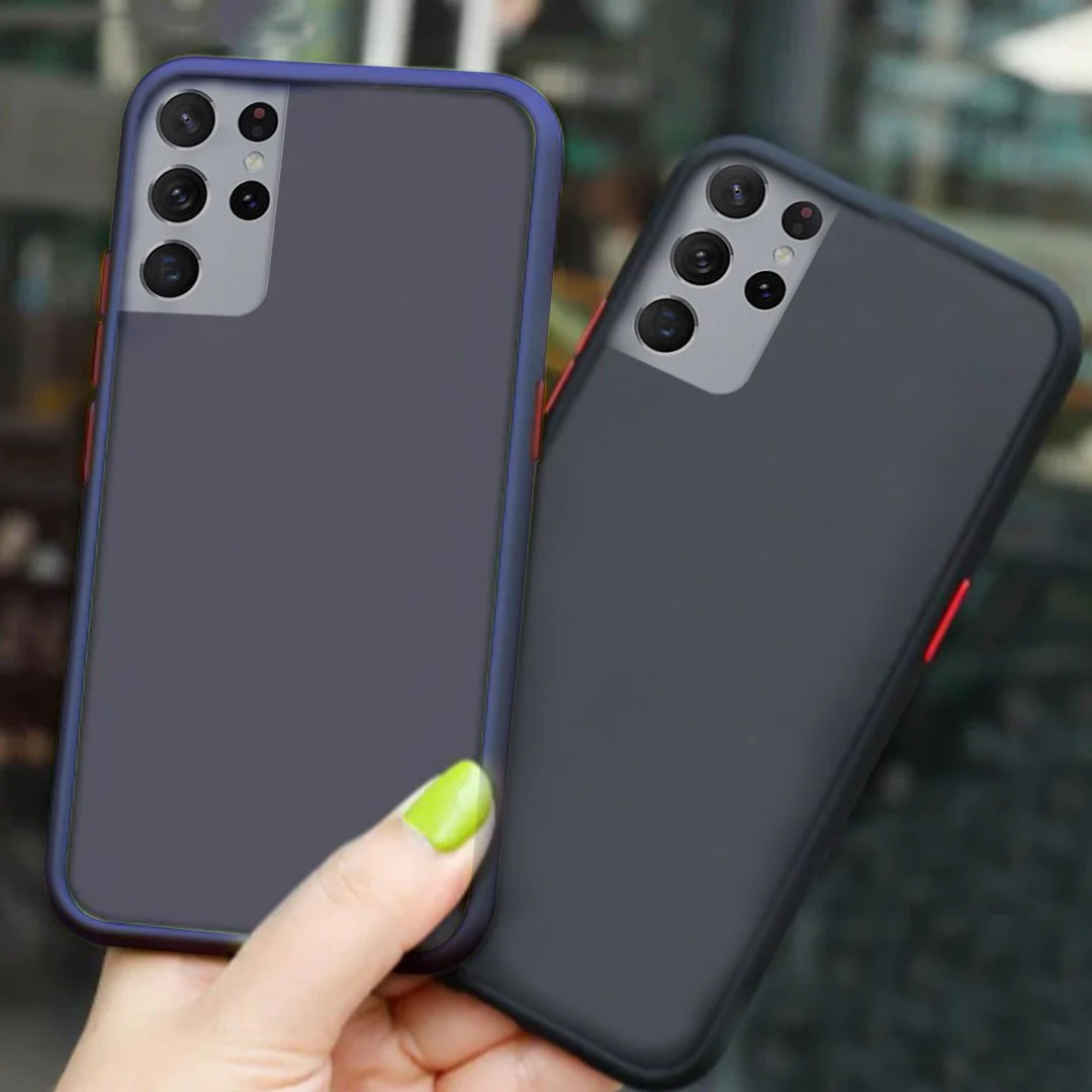 Galaxy S21 Ultra Shockproof Matte Finish Case - Image 5
