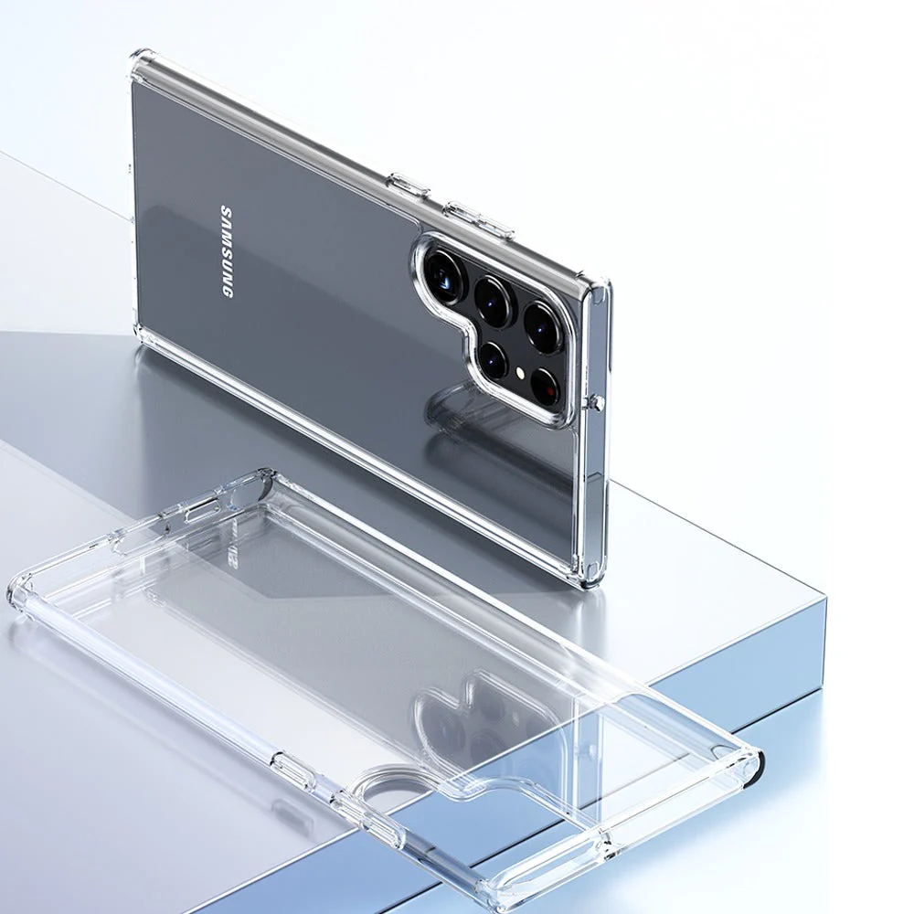 Galaxy S22 Plus Anti-Knock TPU Transparent Case - Image 5