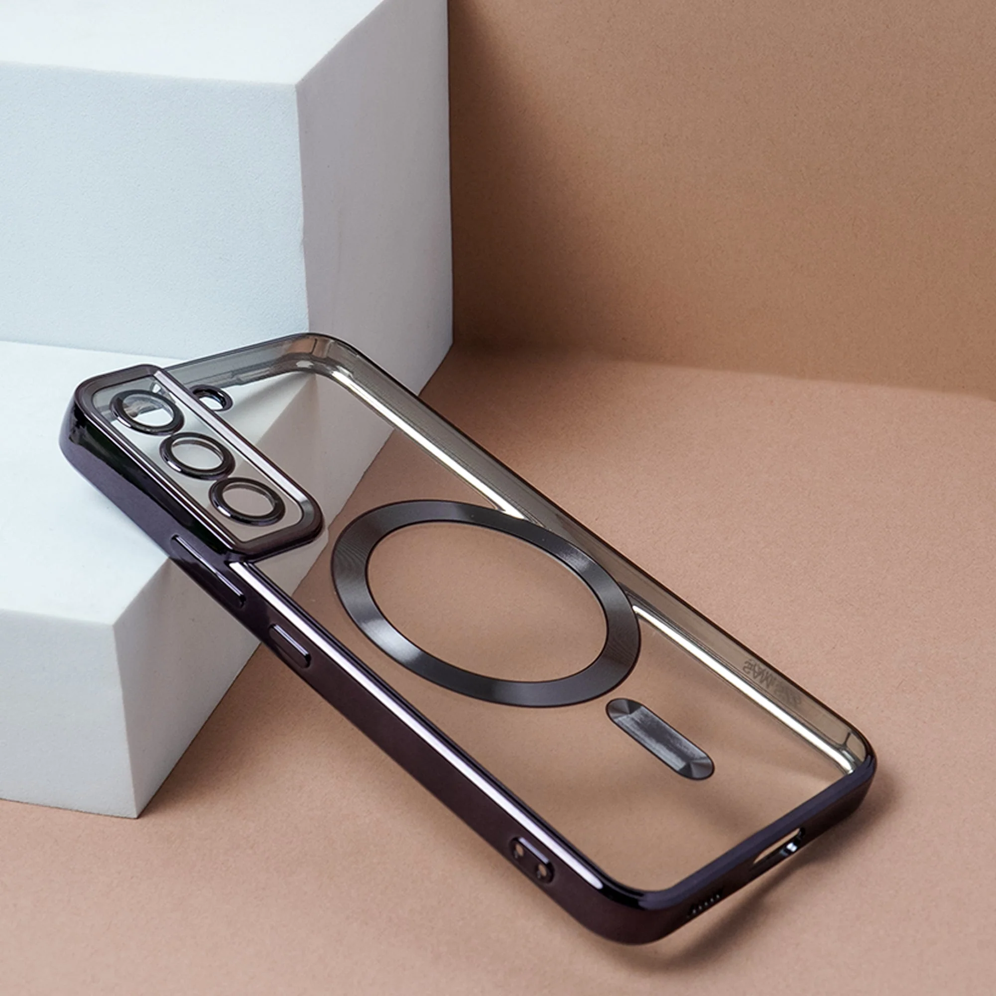 Galaxy S22 Plus Classic Plating Soft Edge MagSafe Back Case - Image 7