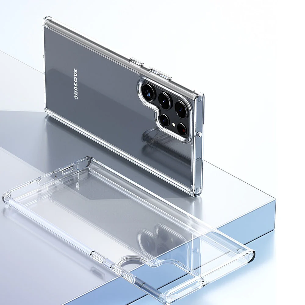 Galaxy S22 Series Anti-Knock TPU Transparent Case - Image 5
