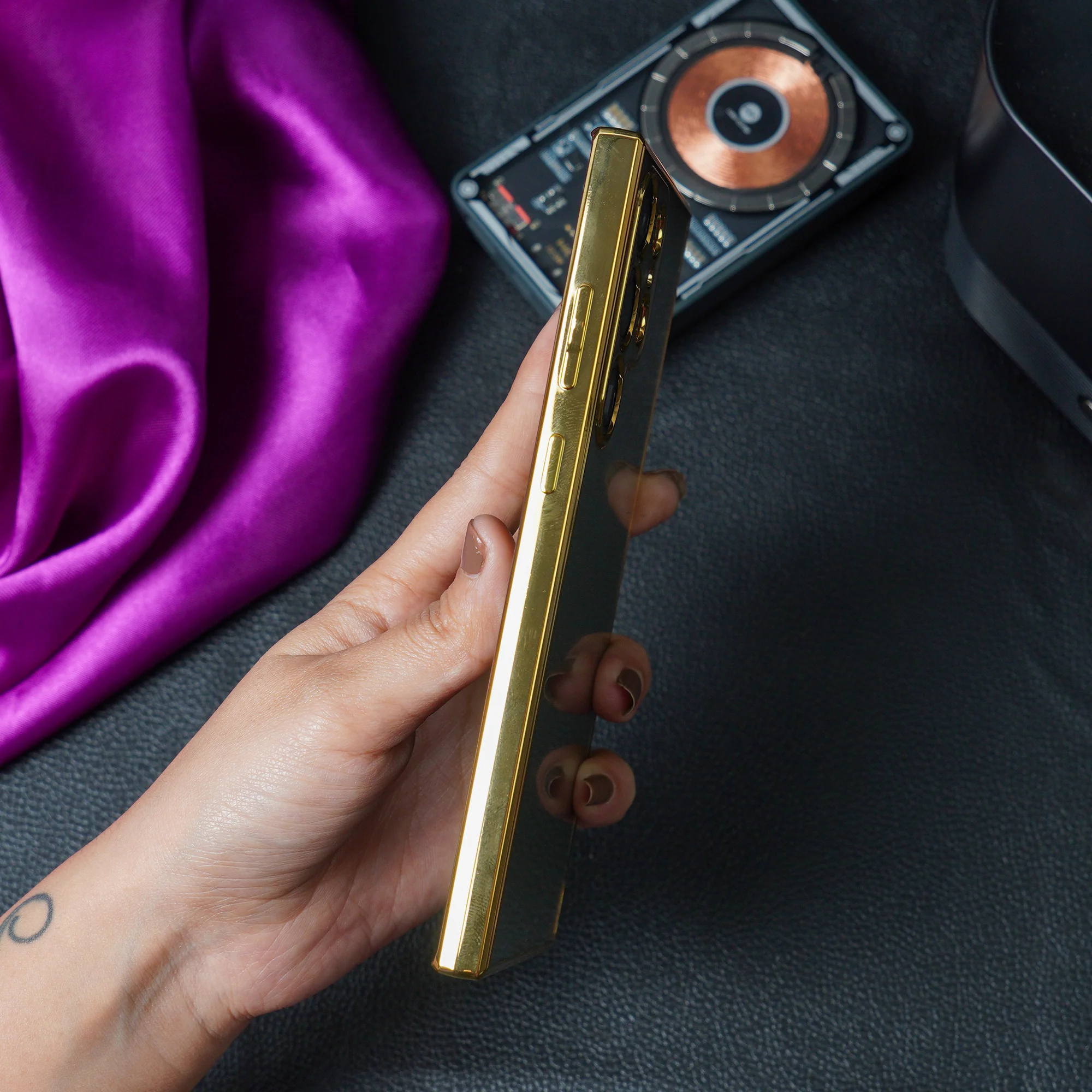 Galaxy S23 Electroplating Soft TPU Case - Image 8