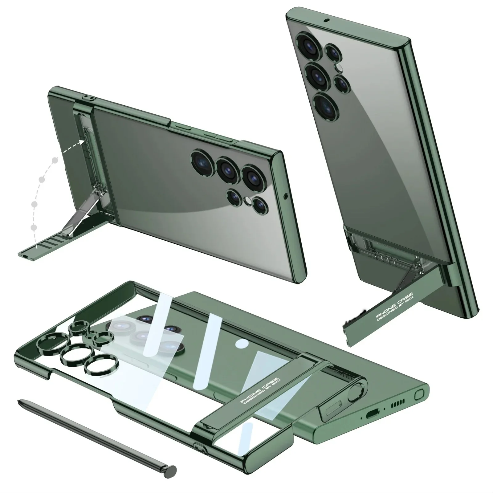 Phantom Clear Slim Kickstand Case - Samsung - Image 15