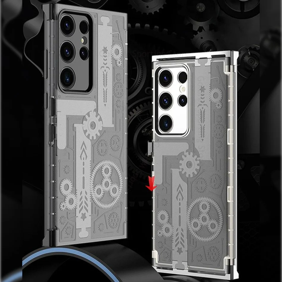 Galaxy S23 Ultra Mechanical Triple Defence Case - Image 14
