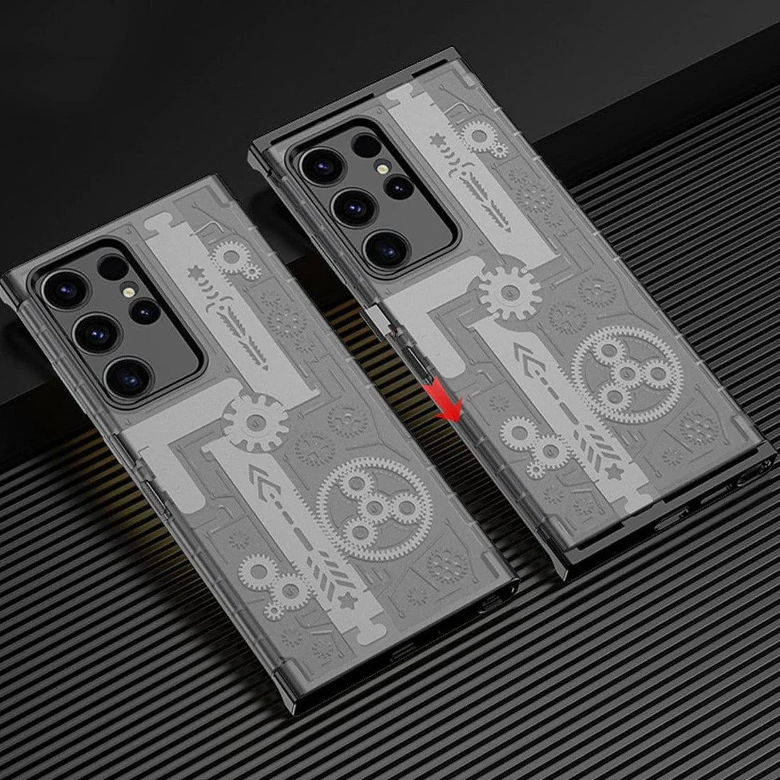 Galaxy S23 Ultra Mechanical Triple Defence Case - Image 4