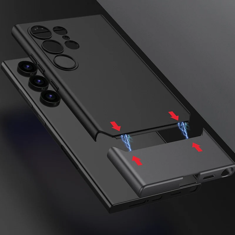 Galaxy S24 Ultra Duo Tone Frosted Design Case - Image 9