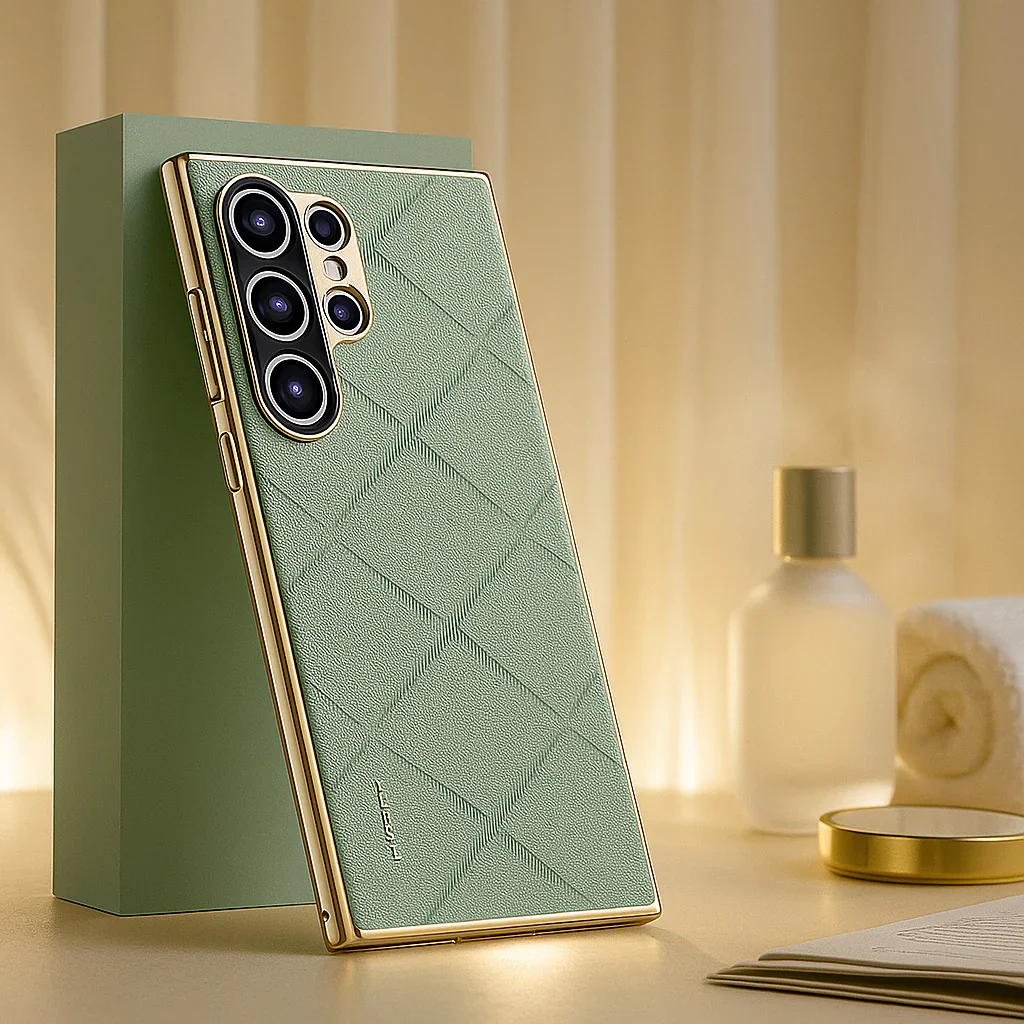 Galaxy S25 Series Classy High-End Leather Business Case - Image 3